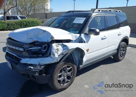 2021 Ford Bronco Sport Badlands из США, поврежденный, VIN 3FMCR9D97MRA88417